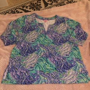 Lilly Pulitzer Justine tunic, XL  EUC